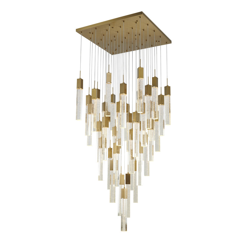 Lustre suspendu en cristal 41 lumières Modern