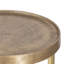 Lg. Table en fonte d'aluminium et laiton antique-194419129