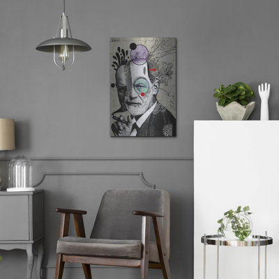 Lark Manor 'Deconstructed Freud' by Loui Jover Metal Wall Art,