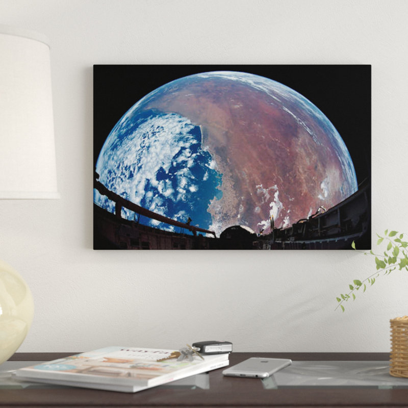 « payload bay camera view of australia » par stocktrek images, reproduction d’impression sur toile tendue, Pas de tapis