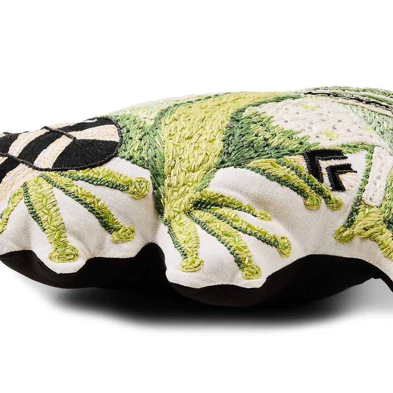 Frog Shaped Throw Pillow