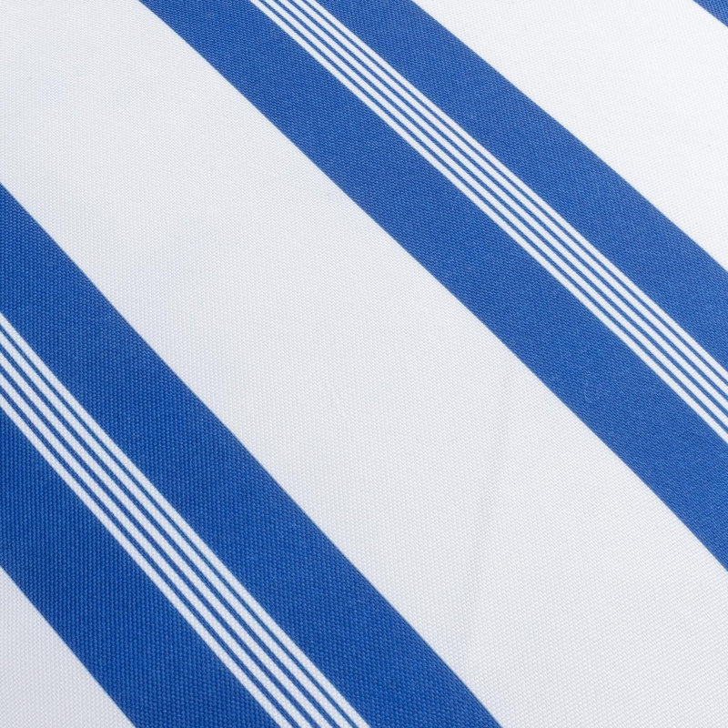 Classic Stripe Accent Throw Pillow Cover, 18"H x 18"W, Down