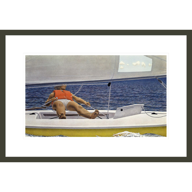 «Laser» par Alex Colville, H 14,99 po x l 21,75 po