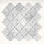Carrera Polished Mosaic in White Baroque