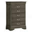 Commode Louis Phillipe, gris-442556066