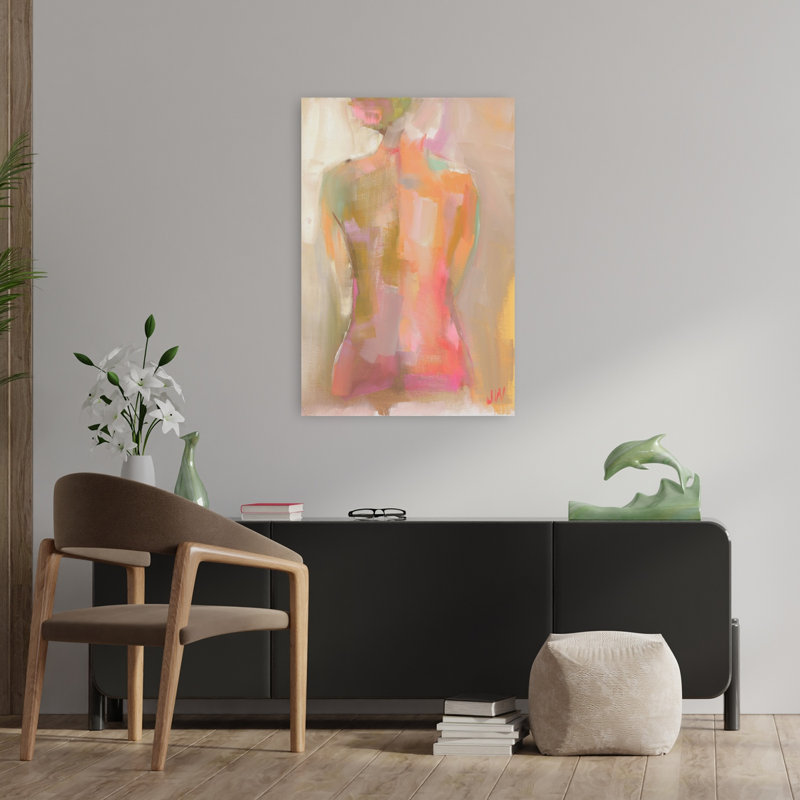 Art contemporain abstrait contemporain, H 36 po x l 24 po