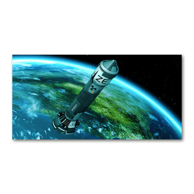 Nuclear Missile - Print on Canvas