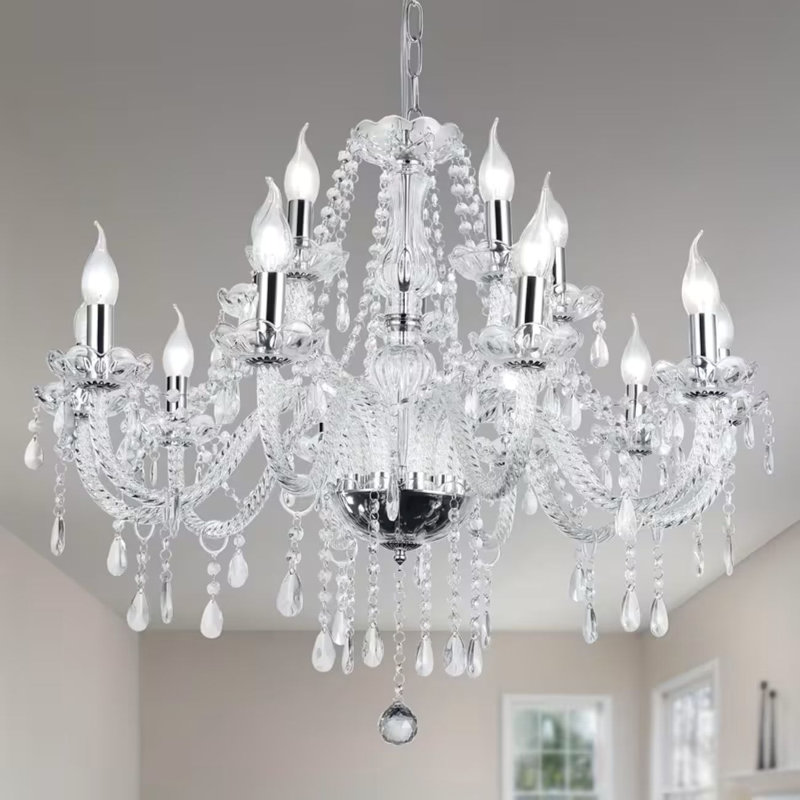 Lustre moderne en cristal de cristal K9