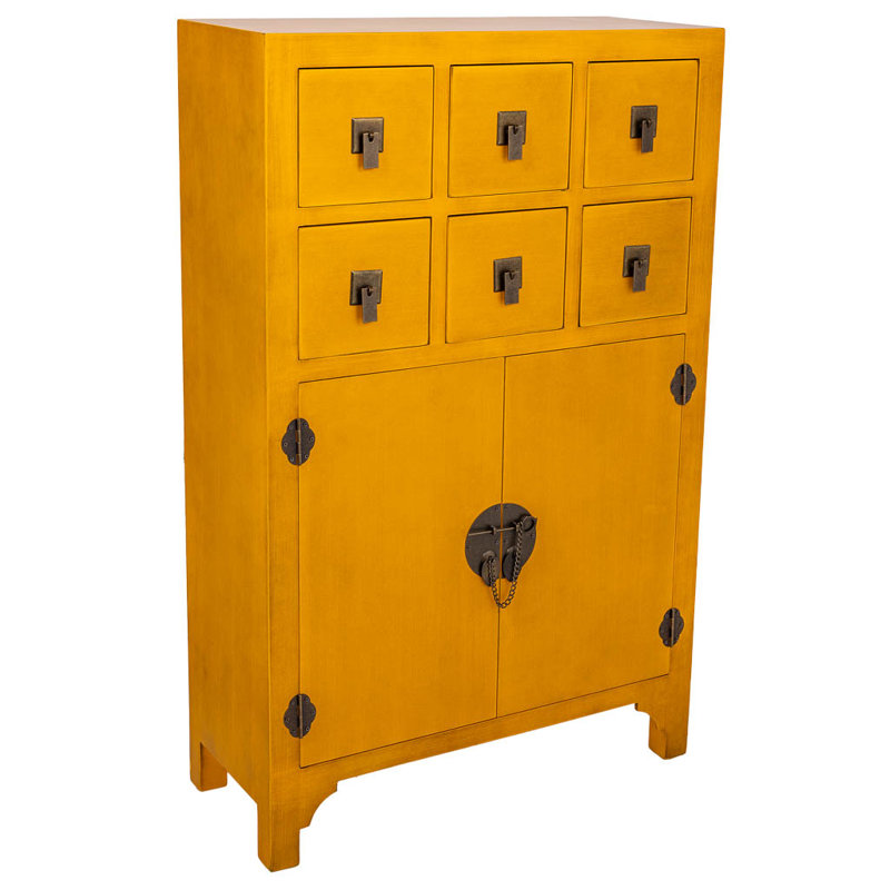 Apothecary Rectangle Accent Cabinet
