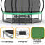 Trampoline 14 pi avec enceinte-112547154