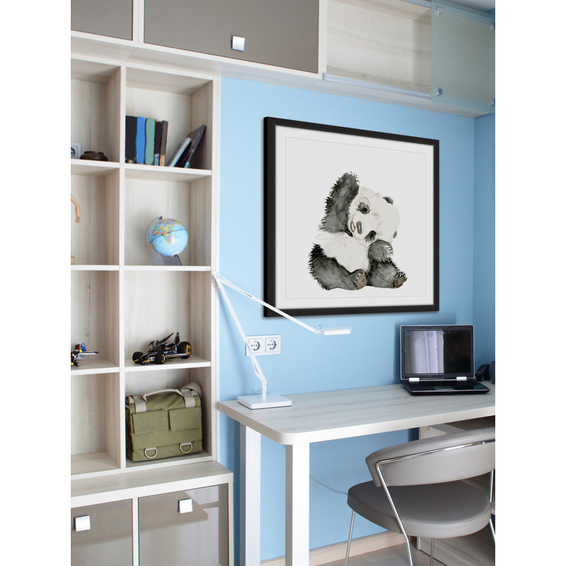 «Clea Baby Panda I», reproduction encadrée, H 24 po x l 24 po x P 1,5 po