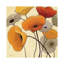 Pumpkin Poppies III by Shirley Novak - Wrapped Canvas Painting-157904930