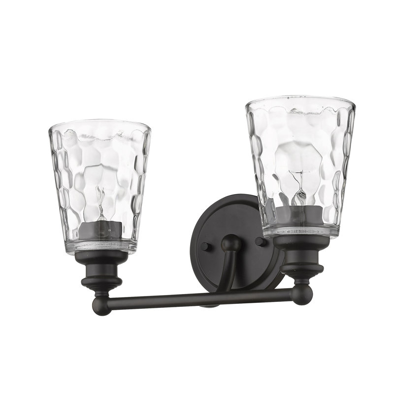 Fantine Dimmable Vanity Light, Oil-Rubbed Bronze, 2 Lights