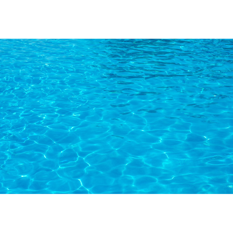 Turquoise Colored Water Surface by Cn0ra - Wrapped Canvas Print, 30cm H x 46cm W