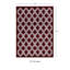 Tapis rouge / ivoire Allmon