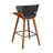 Blayse 26.96" PU Upholstered Counter Stool with Wood Frame (Set of 4)-265332798