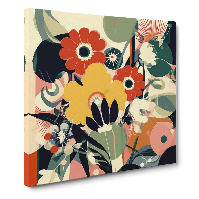 Floral Bauhaus No.2 - Print