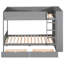 Lit simple superposé au-dessus de 2 tiroirs et armoire en gris - armoires fonctionnelles multicouches-1057080102-1057080101