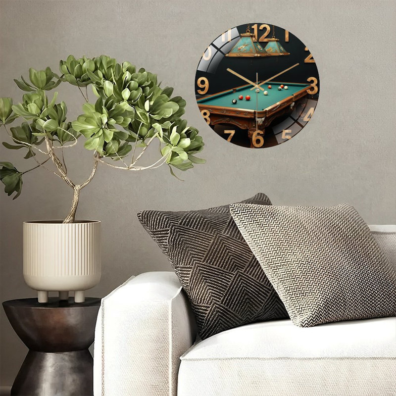 Horloge murale 12 po