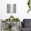  «Garden Party Pattern 8b» par Silvia Vassileva, art mural en métal, 12 po x 12 po-1766509489