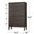 Shaker Style, 5 Drawer Tall Dresser-860401892