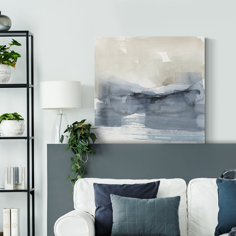 «Fog on the Horizon VI», reproduction sur toile tendue, H 16 po x l 16 po x P 1 po