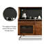 Buffet de rangement en bois massif Modern