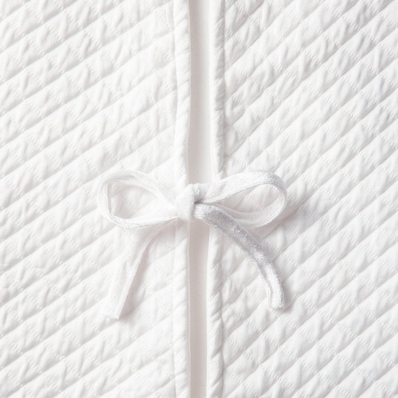 Jupes d'arbre de Noël en velours Deluxe, Blanc