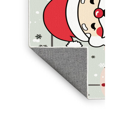 Tapis de Noël hiver lavable Ginza Six