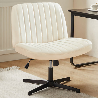 Chaise de bureau pivotante sans accoudoirs Ovidia