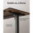 Electric Standing Desk, Height Adjustable Sit Stand Desk-344678828-344678839