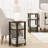Top End Table Set End Table with Storage