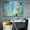 «Undertow 4» par Brittany Evans, art mural sur toile, 34 po x 26 po