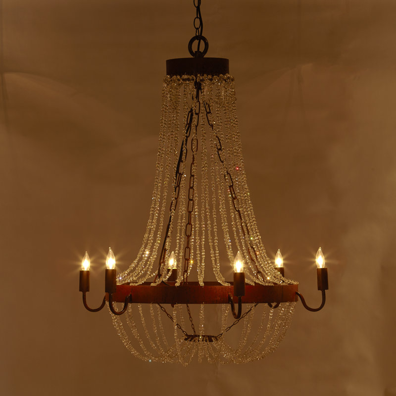 Nellcote 6 - Light Empire Chandelier