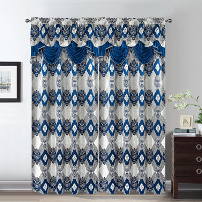 Ensemble de rideaux 2 fils Petrichor Elegance