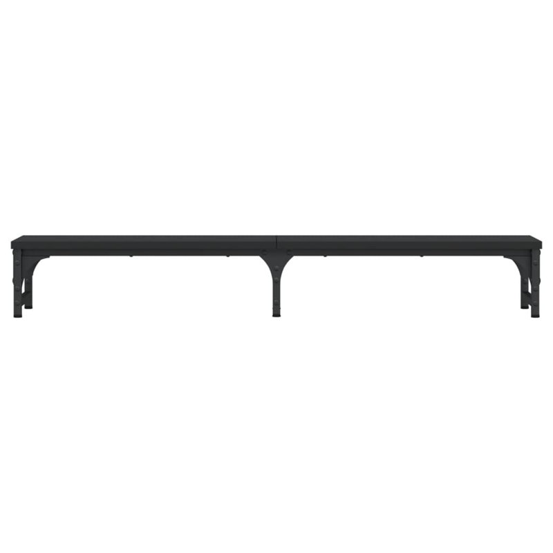 Millers Monitor Stand, Black, 15.5cm H x 41.3cm W x 23cm D