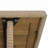 Solid Wood Top Four Leg Dining Set