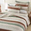Ensembles de courtepointe 100% coton 98 po x 106 po DDUOXIN - 1 courtepointe avec 2 taies décoratives-117568491-117568493
