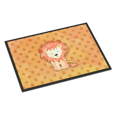 Aaru Non-Slip Polka Dots Doormat