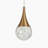 Chantae 1 - Light Single Teardrop LED Pendant
