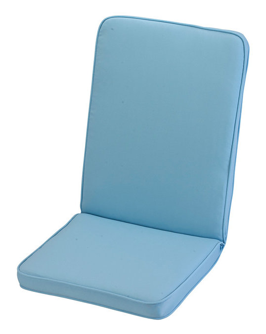 Dining Chair Seat/Back Cushion, Placid Blue