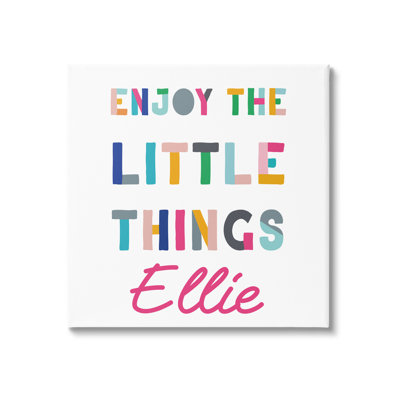 «Enjoy The Little cmw-037», art mural personnalisé