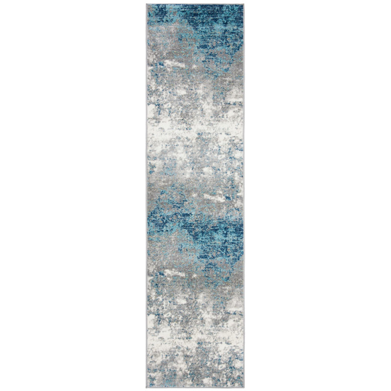 Tapis performance abstrait Genessys, Tapis de couloir 2 pi x 8 pi