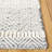 Martha Stewart 9606 Hand Loomed Wool/Cotton Geometric Rug in Ivory/Gray-66652875