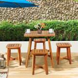 Catinna Patio 5 Piece Dining Set