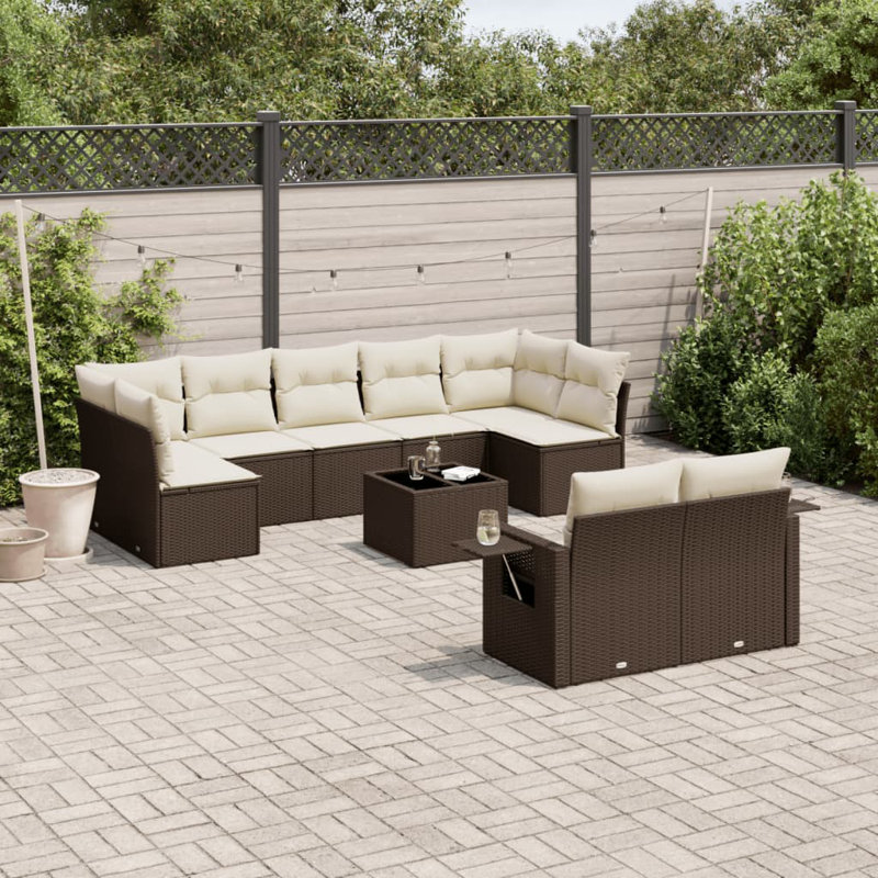 Ensemble de canapé de jardin Vidaxl