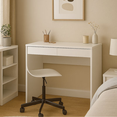Computer Desk Vikko White