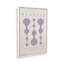Affiche mauve rétro Bauhaus mauve sur toile tendue-699685422-699685462-699685463