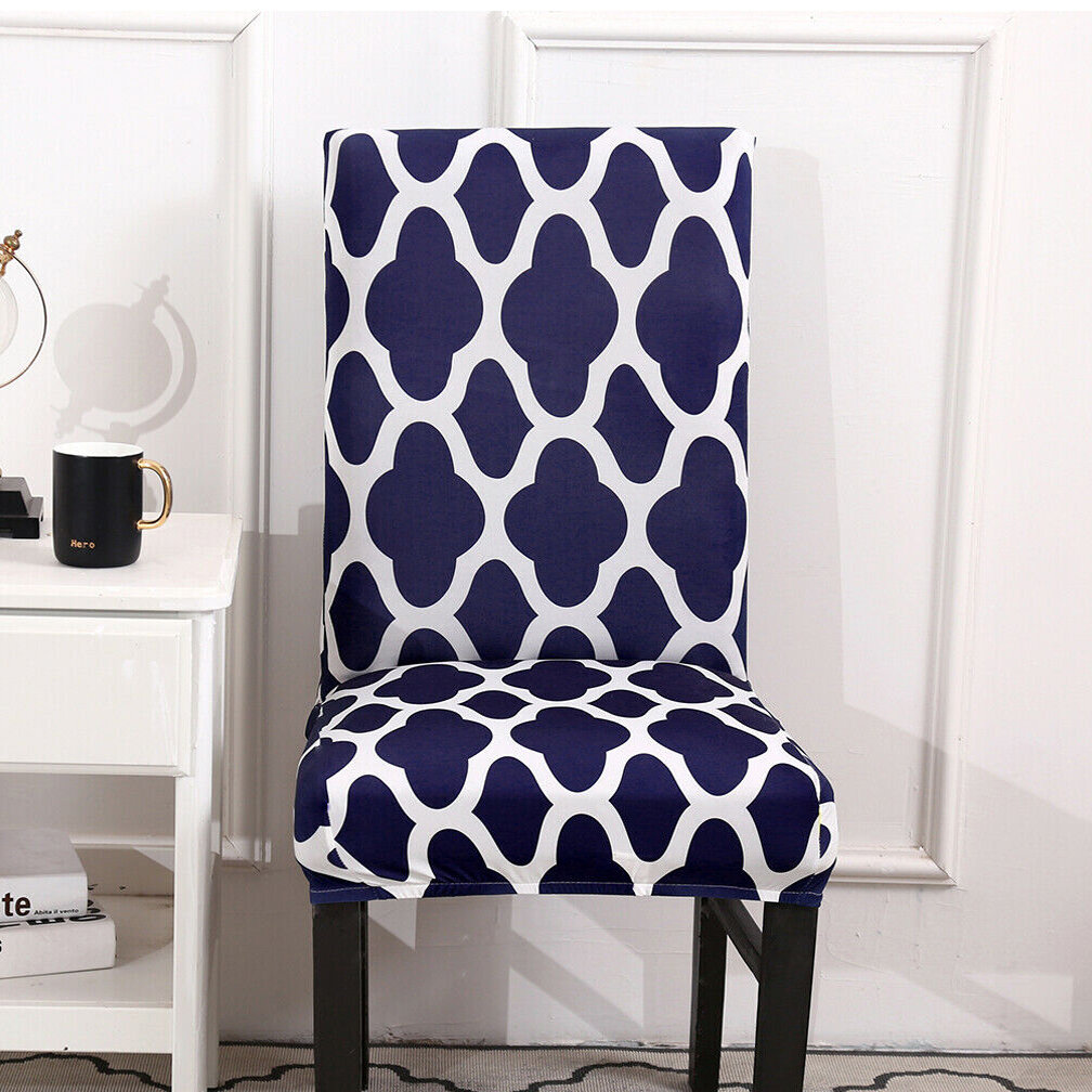 Navy chair online slipcover