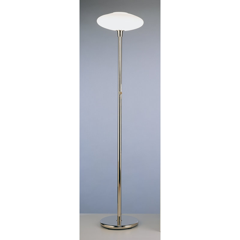 Ovo Floor Lamp, Polished Nickel
